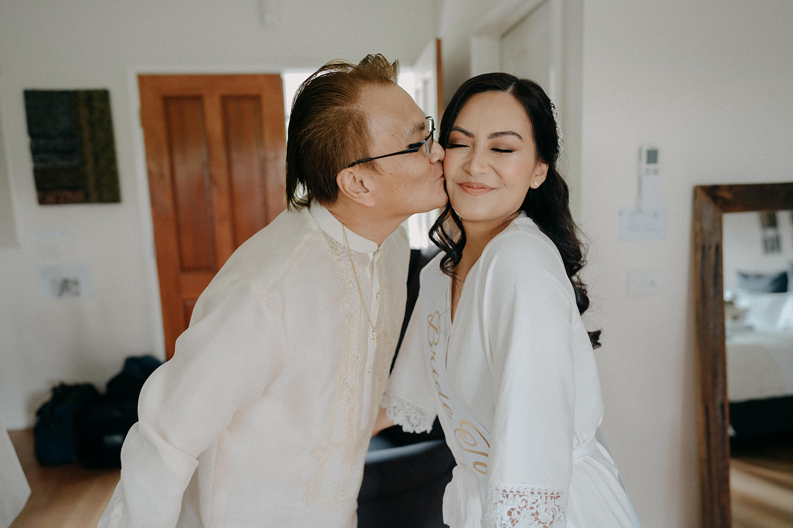 Kristine and Jonathan wedding photograph 1