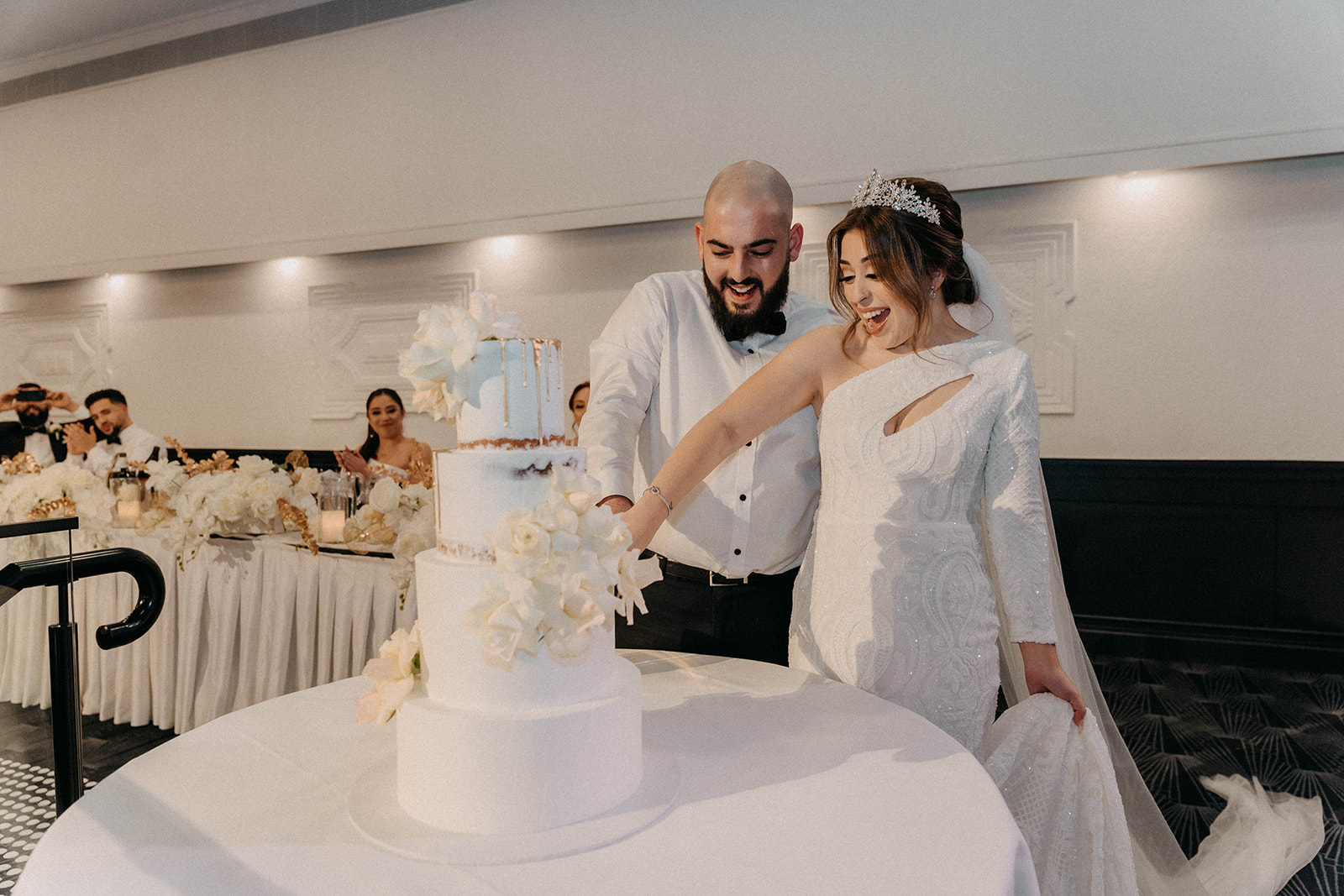 Enya and Charbel wedding photograph 91